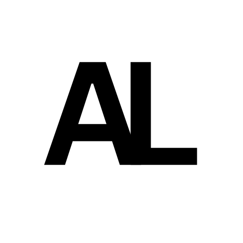 "AL" logo example